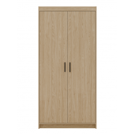 Szafa dwudrziowa 90 cm uchylna TRINO dąb olejonway